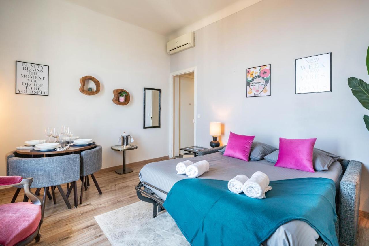 Ferienwohnung Frontiere De Monaco - Balconnet Vue Mer - Ba Beausoleil Exterior foto