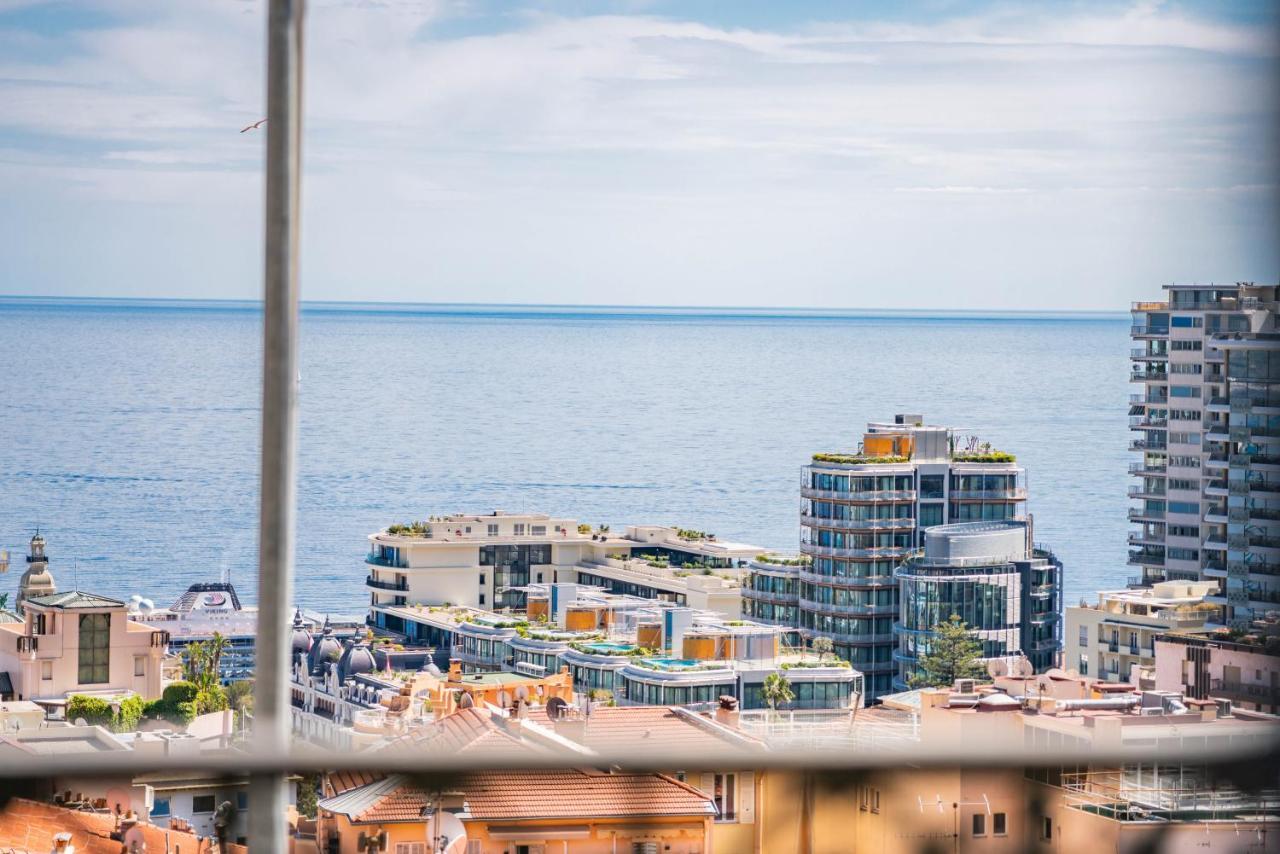 Ferienwohnung Frontiere De Monaco - Balconnet Vue Mer - Ba Beausoleil Exterior foto