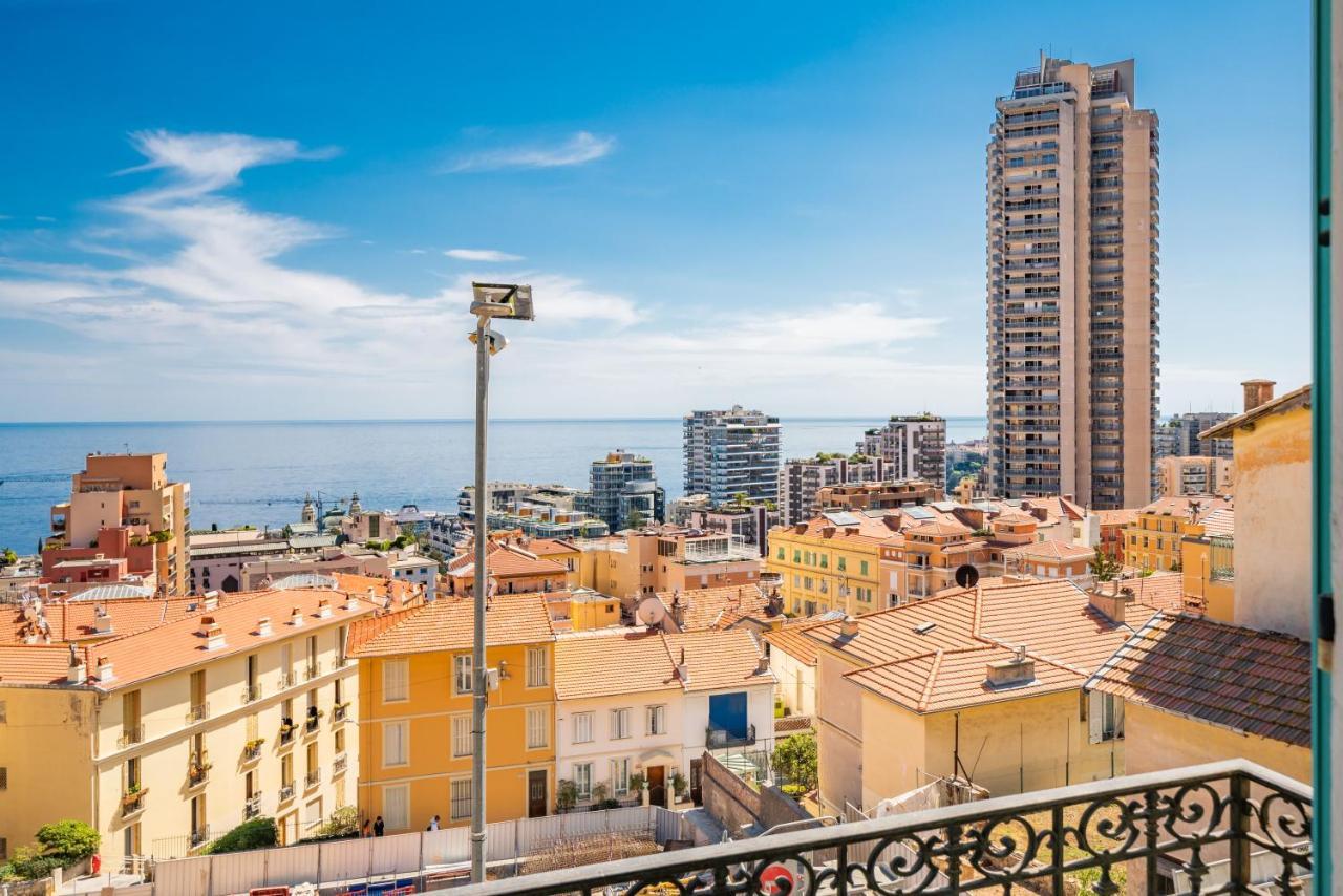 Ferienwohnung Frontiere De Monaco - Balconnet Vue Mer - Ba Beausoleil Exterior foto