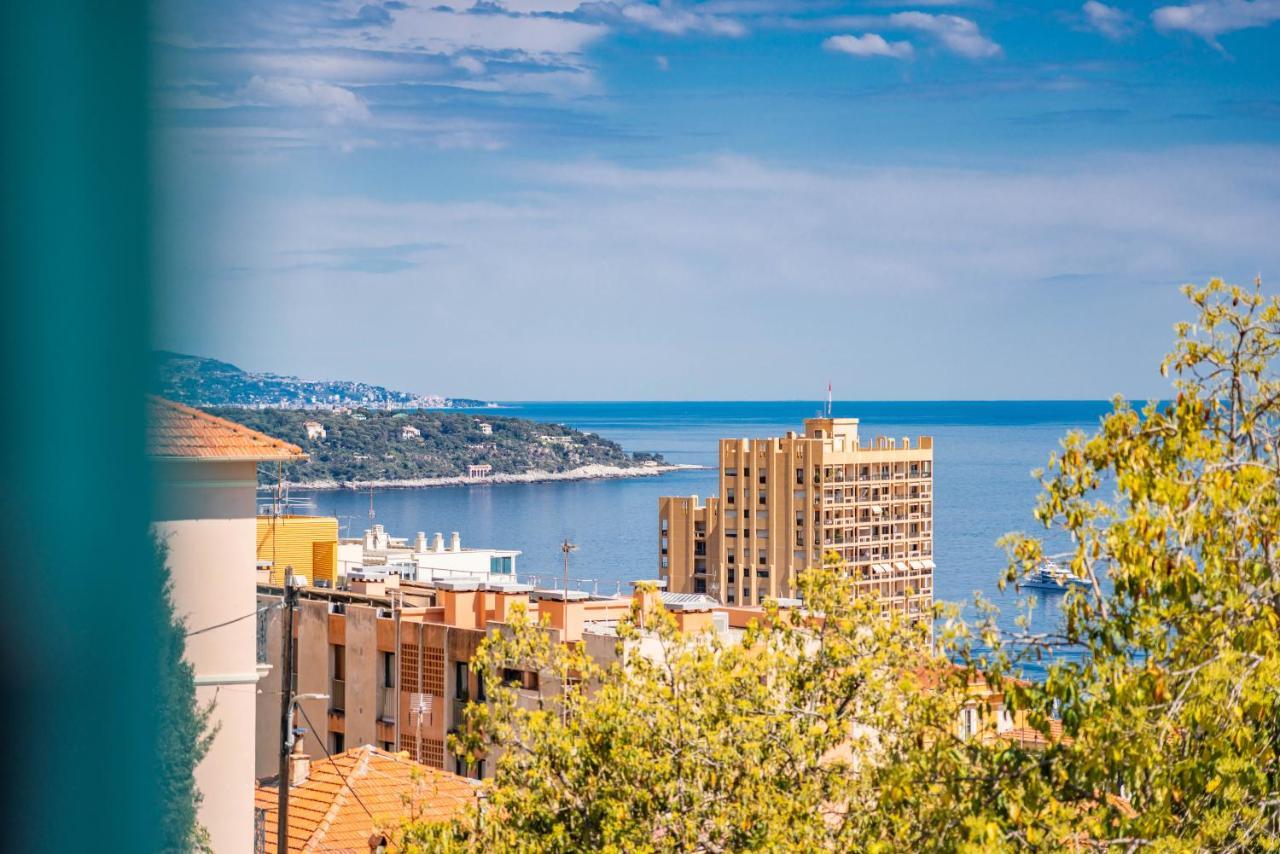 Ferienwohnung Frontiere De Monaco - Balconnet Vue Mer - Ba Beausoleil Exterior foto